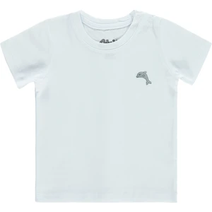 Civil Baby Erkek Bebek Tişört 6-18 Ay Beyaz