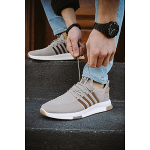 Cbm 4025 Şeritli Hafif Günlük Yürüyüş Koşu Fileli Erkek Sneaker