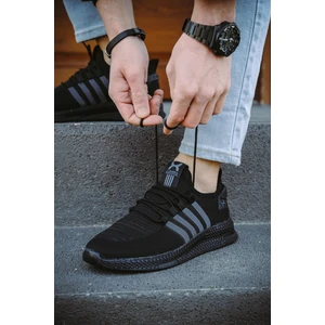Cbm 4025 Şeritli Hafif Günlük Yürüyüş Koşu Fileli Erkek Sneaker