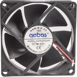 80X80X25MM 9V 0.2A Fan 2 Kablolu