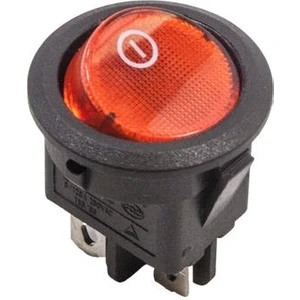 RS601 Yaylı 3-Pin On-Off Anahtar - Siyah
