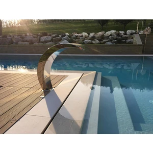 Sefa Havuz Perdesi Paslanmaz Kobra Model 40X80 cm Dişli Maşonlu (63 Lük Boru ) 316 Kalite