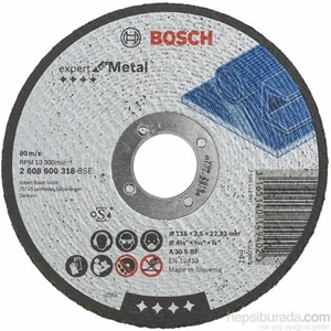 - Expert Serisi Metal Için Düz Kesme Diski (Taş) - A 30 S Bf, 115 Mm, 2,5 mm 3 Adet