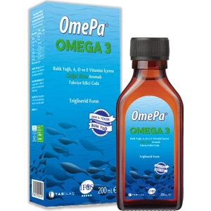 Omega 3 Doğal Elma Aromalı 200 ml