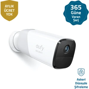 Eufy Security Eufycam 2 Pro Kablosuz Akıllı Güvenlik ve 2K Kamera Sistemi Eklenti Kamera - T8160 (Anker Türkiye Garantili)