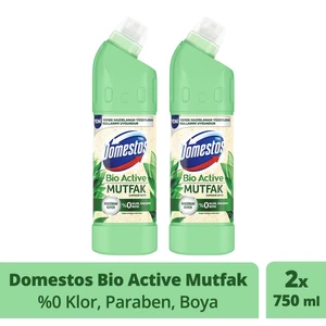 Çamaşır Suyu Bio Active Mutfak Maksimum Hijyen 750 ml x 2 Adet