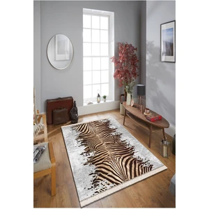 Modern Home Zebra Desen Dijital Baskı Salon Halısı  Yıkanabilir Kaymaz Taban Halı Yolluk