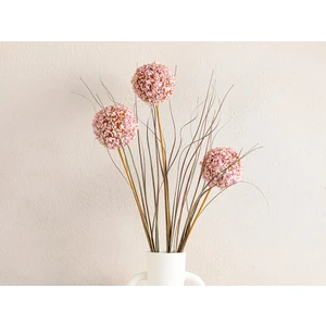 English Home Grass Bush Plastik Tek Dal Yapay Çiçek 63 cm Pembe