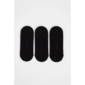 Katia & Bony  3'lü Paket Basic Erkek Görünmez Çorap Siyah/siyah/siyah