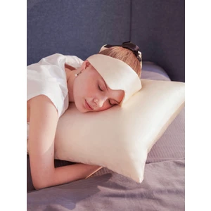Beauty Pillow %100 İpek Yastık Kılıfı Bej Renk (Standart 50X70CM)