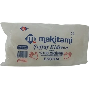 Şeffaf Poşet Eldiven 100'LÜ(30X100)
