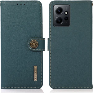 LR Joyful Xiaomi Redmi Için Khazneh Not 12 4g Cüzdan Telefon Kılıfı Rfıd Engelleme Orijinal Deri Cep Telefonu Kapağı (Yurt Dışından)