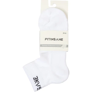 Premium Performance quarter Unisex Spor çorap beyaz