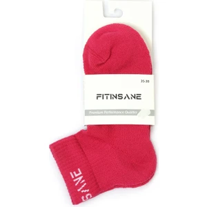 Premium Performance quarter Unisex Spor çorap pembe