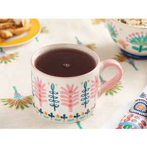 English Home Love Adore New Bone China Kupa 440 ml Pembe