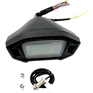 7 Renk LCD Dijital Arka Işık Motor Takometre Göstergesi (Yurt Dışından)