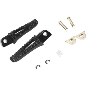 1 Çift Motosiklet Arka Yolcu Ayağı Mandal 600 750 Siyah Pedal (Yurt Dışından)