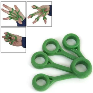 Finger El Egzersiz Lastiği Yeşil Renk Orta