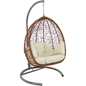 Monalin Home Garden Sofya Rattan Mix El Örgüsü Bahçe & Balkon & Teras Salıncağı