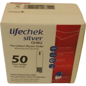 Silver Gh82 kaan şeekeri Ölçüm Stribi 50 Adet