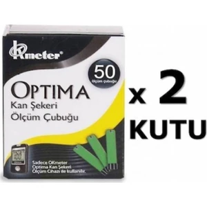 kaan şeekeri Ölçüm Çubuğu Strip 2 Kutu X 50 Adet