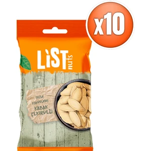 List Nuts Kavrulmuş Kabak Çekirdeği 10 x 40 gr