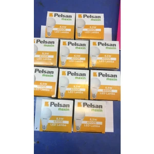 LED Ampül 8,5 Watt Pelsan 10'lu