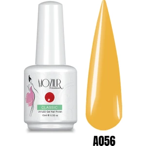 MOZIUR A056 (SARI) Uv Led Kalıcı Oje 15ml Ana Renkler