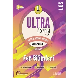 Palme Yayıncılık 8. Sınıf Ultra Fen Bi'limleri Denemeleri 1. Dönem