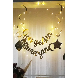 Ledli Hoşgeldin Ramazan Yazısı Işıklı Ramazan Süsleri