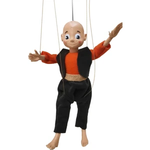 Uçaneller Kuklaevi Ipli Keloğlan Kuklası