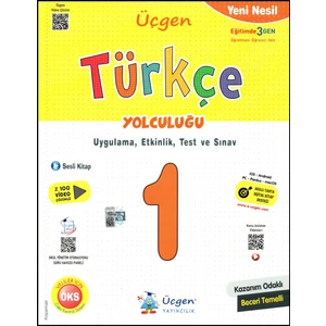 Üçgen Yayıncılık 1. Sınıf Yeni Nesil Türkçe Yolculuğu Üçgen Yayıncılık