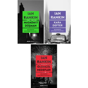 Masadaki Düşman - Kara Defter - Ölümcül Hedefler - 3 Kitap - Ian Rankin