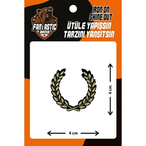 Ütü Ile Yapışan Dokuma Arma Patch, Taç Antik Roma