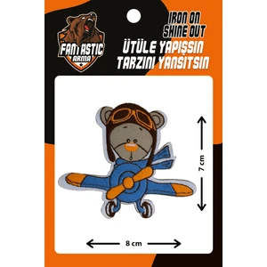 Ütü Ile Yapışan Dokuma Arma Patch, Helikopter Bebek Deseni