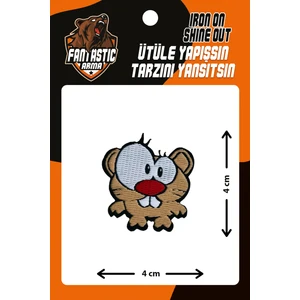 Dokuma Arma Patch Ütü ile Yapışan Polyester 30°C Yıkamaya Uygun Renkli