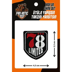 Ütü Ile Yapışan Dokuma Arma Patch, 78 Lımıted