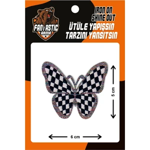 Ütü Ile Yapışan Dokuma Arma, Ev Tekstili, Kelebek Modeli