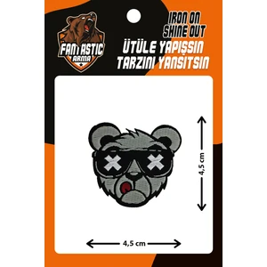 Ütü Ile Yapışan Dokuma Arma Patch, Köpek