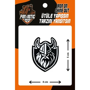 Ütü Ile Yapışan Dokuma Arma Patch, Vıkıng