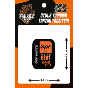 Ütü Ile Yapışan Dokuma Arma Patch