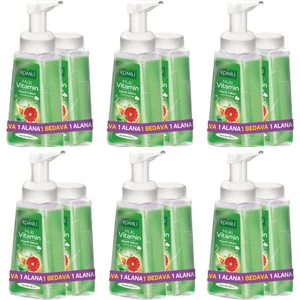 Köpük Sabun M.vitamin 250 ml + 250 ml x 6 Adet