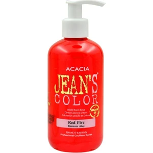 Acacia Jeans Color Su Bazlı Saç Boyası Red Fire-Kırmızı Ateş 250ML
