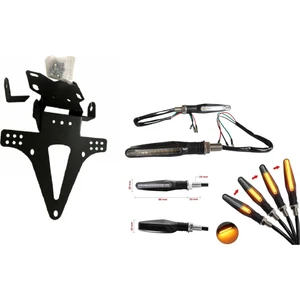 Bajaj Pulsar NS200 Plakalık Katlanır Kayar Sınyallı Takım