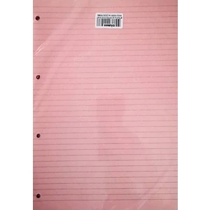 Kolej Yedeği A4 Çizgili Pembe