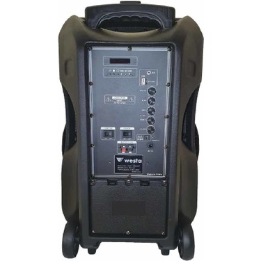 Westa WAP-15503ET Aktif Portatif Hoparlör (1 El Mic 1 Kafa Fiyatı