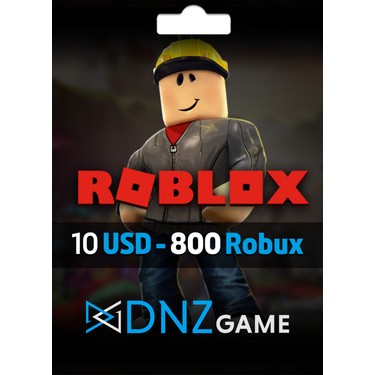 Roblox 10 USD - 800 Robux