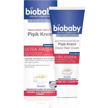 Biobaby Pişik Kremi 75