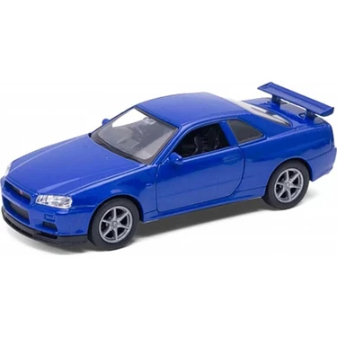 Welly 1:32 Ölçekli Nissan Skyline GTR R34 Metal Gövdeli Çek Fiyatı