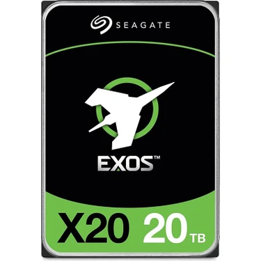 Nusrat Bilişim 20 Tb Seagate 3.5 Exos Sata X20 7200RPM ST20000NM007D (Resmı Dıstı